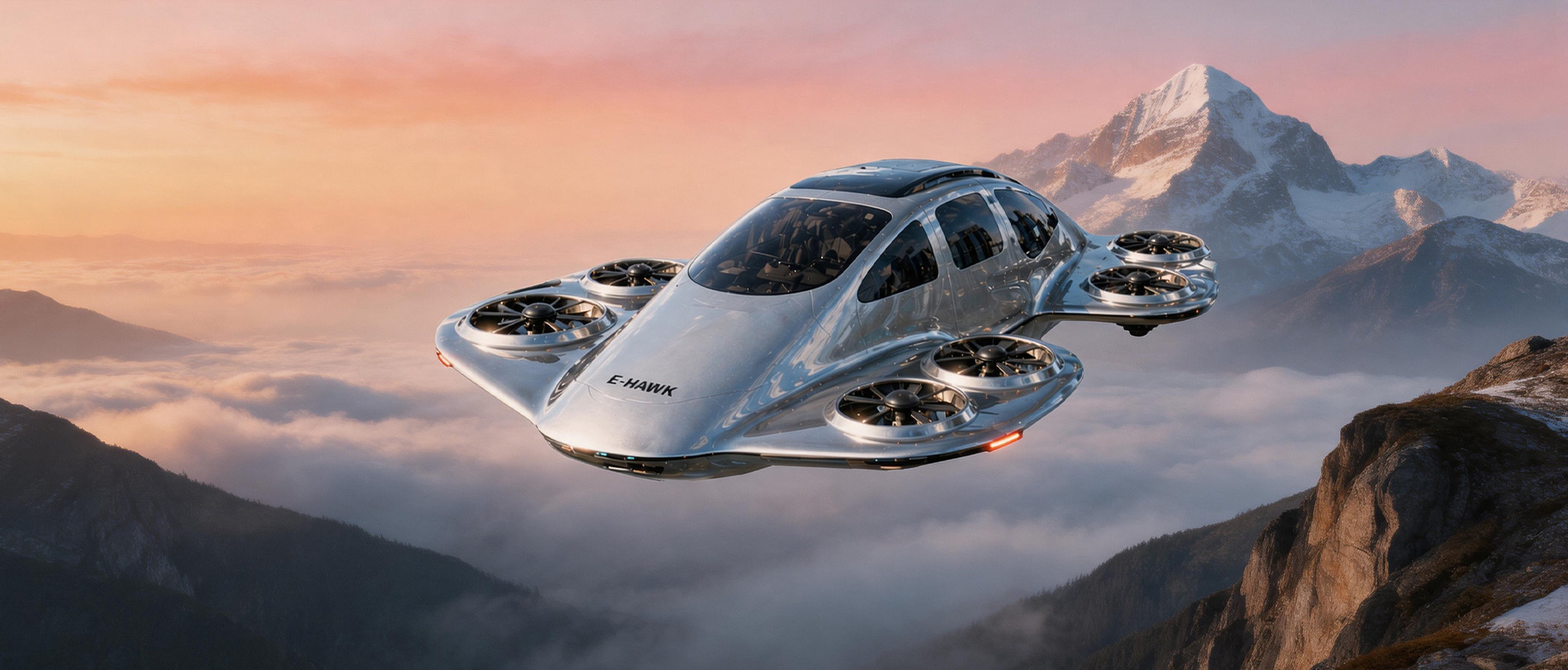 电鹰飞车 eVTOL